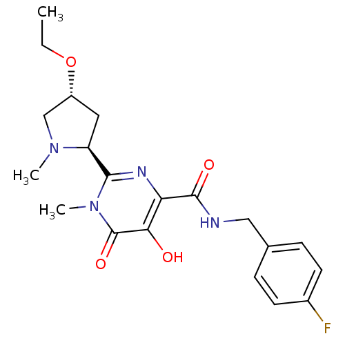 Chemical structure of BindingDB Monomer ID 22619