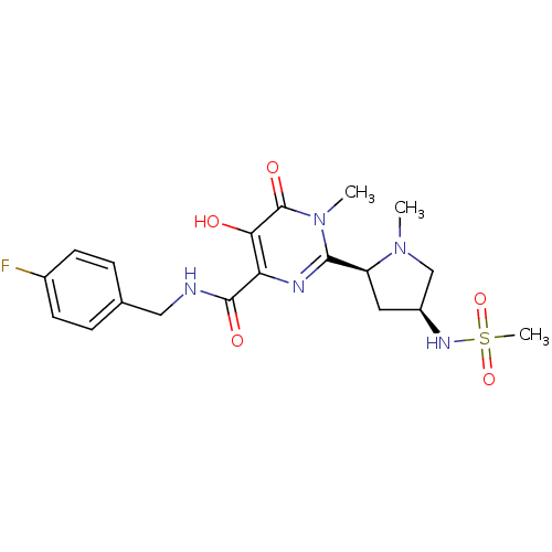 Chemical structure of BindingDB Monomer ID 22621