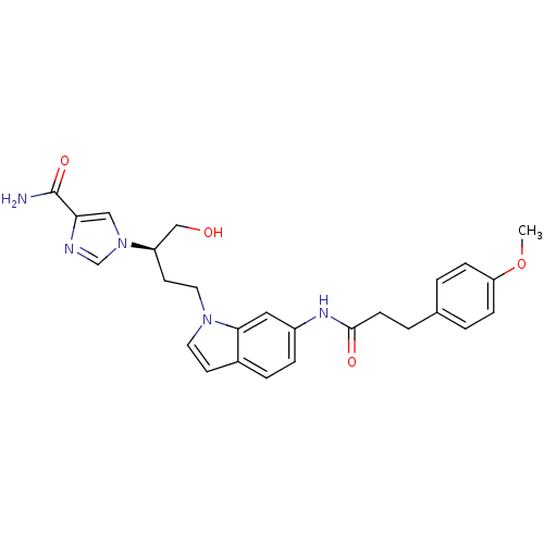 Chemical structure of BindingDB Monomer ID 22934