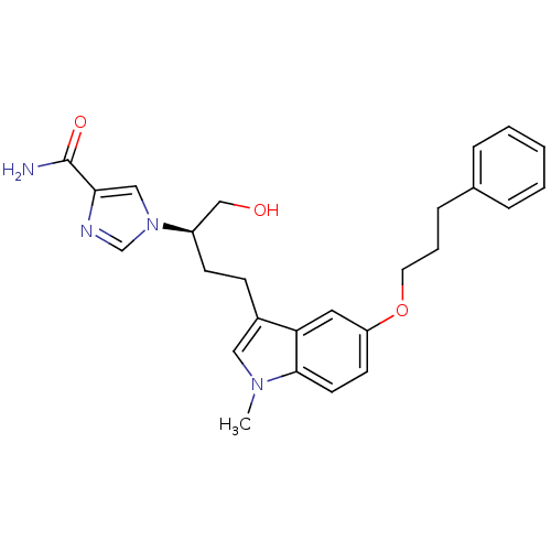 Chemical structure of BindingDB Monomer ID 22945