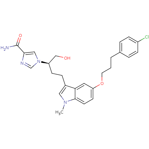 Chemical structure of BindingDB Monomer ID 22947