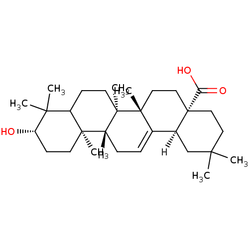 Chemical structure of BindingDB Monomer ID 23187