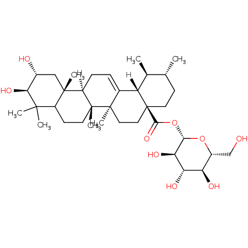Chemical structure of BindingDB Monomer ID 23206