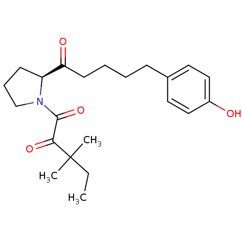 Chemical structure of BindingDB Monomer ID 23324