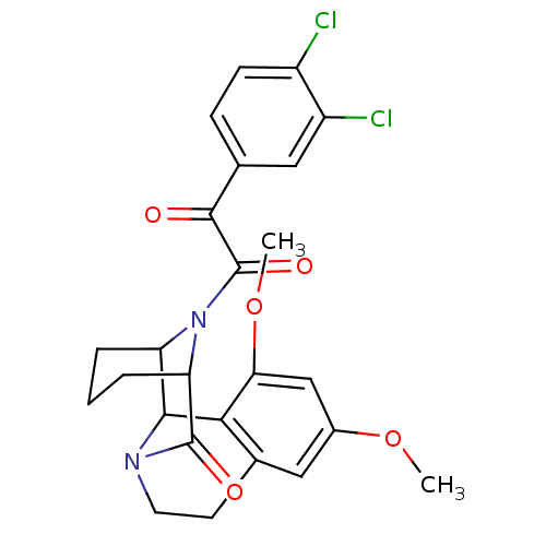 Chemical structure of BindingDB Monomer ID 23345