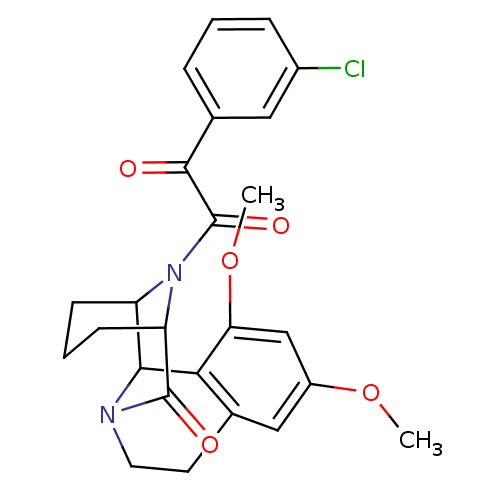 Chemical structure of BindingDB Monomer ID 23347