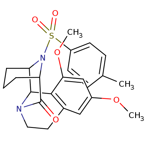 Chemical structure of BindingDB Monomer ID 23374