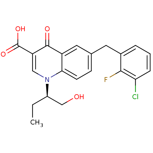 Chemical structure of BindingDB Monomer ID 23401