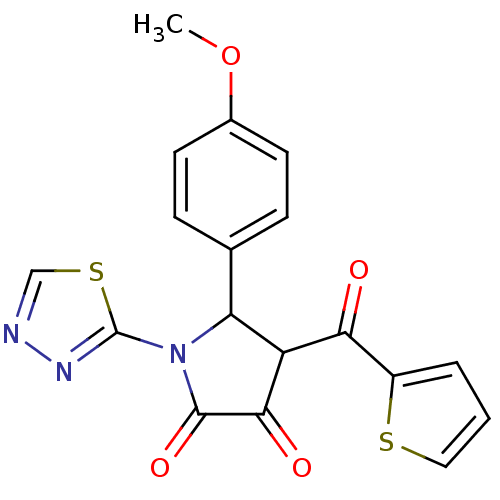 Chemical structure of BindingDB Monomer ID 23426