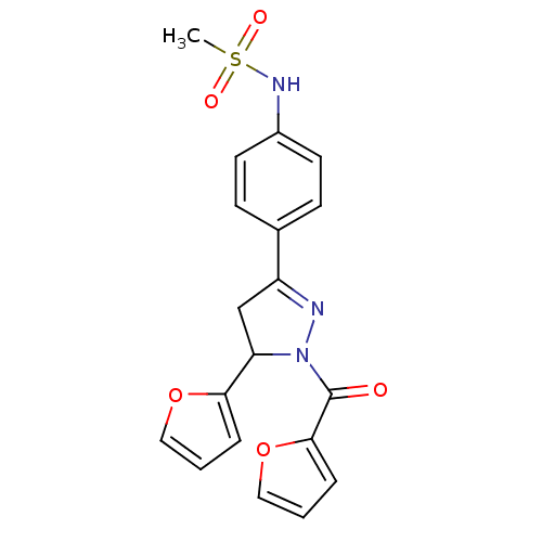 Chemical structure of BindingDB Monomer ID 23431