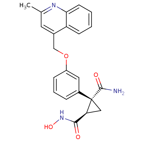 Chemical structure of BindingDB Monomer ID 23455