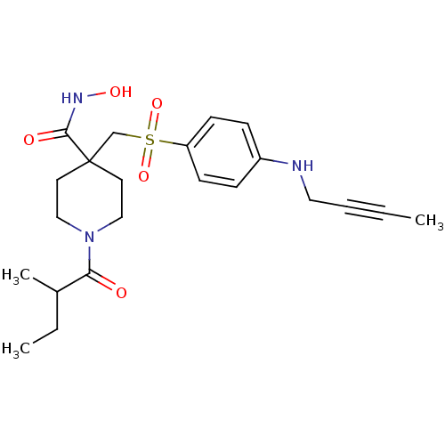 Chemical structure of BindingDB Monomer ID 23510
