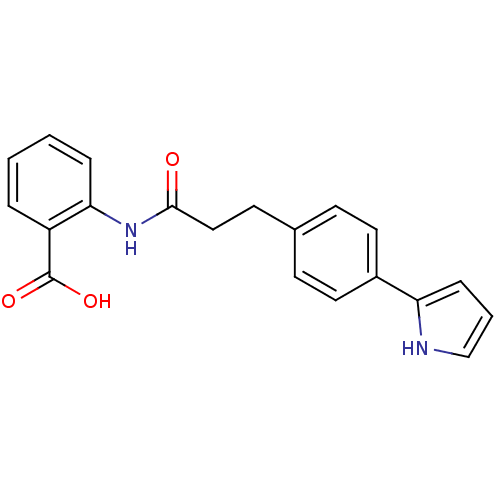 Chemical structure of BindingDB Monomer ID 23523