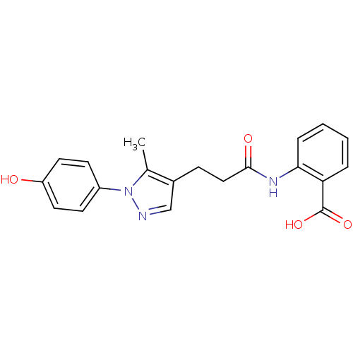 Chemical structure of BindingDB Monomer ID 23526