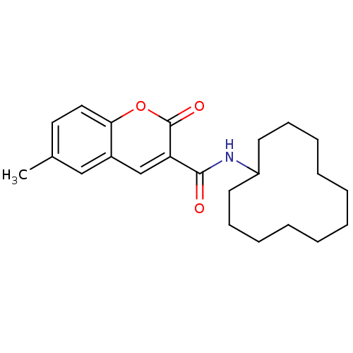 Chemical structure of BindingDB Monomer ID 23536