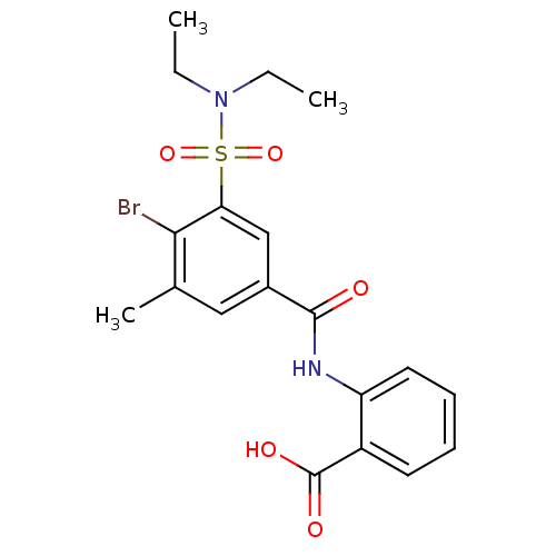 Chemical structure of BindingDB Monomer ID 23573