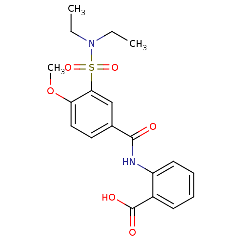 Chemical structure of BindingDB Monomer ID 23574