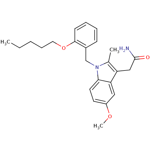 Chemical structure of BindingDB Monomer ID 23740