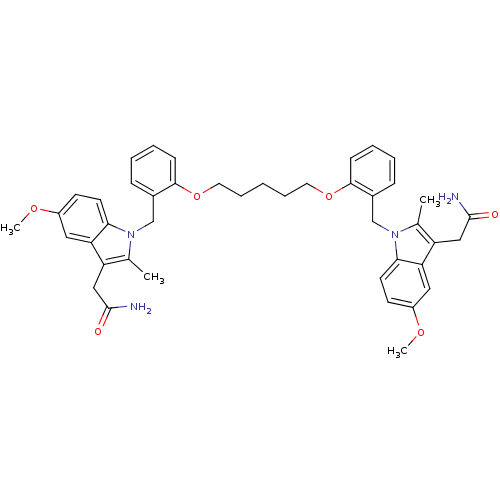 Chemical structure of BindingDB Monomer ID 23743
