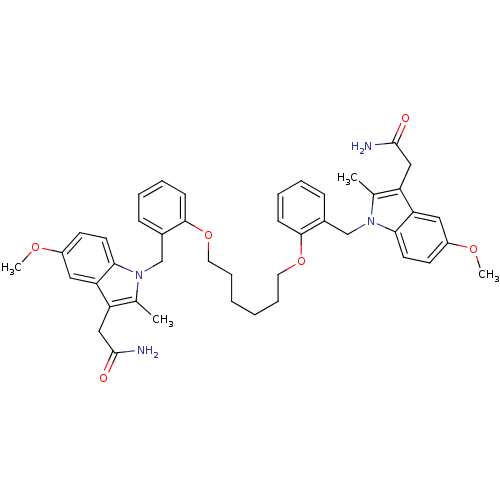 Chemical structure of BindingDB Monomer ID 23744