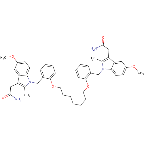 Chemical structure of BindingDB Monomer ID 23745
