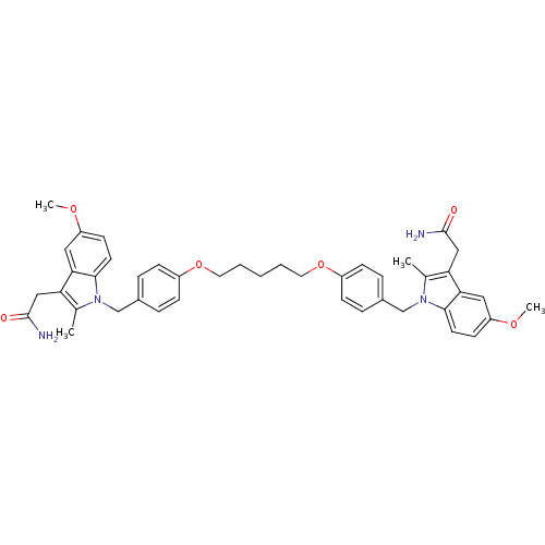 Chemical structure of BindingDB Monomer ID 23749