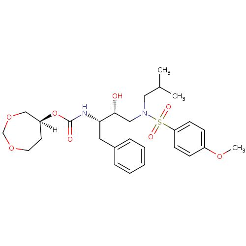 Chemical structure of BindingDB Monomer ID 25365