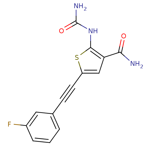 Chemical structure of BindingDB Monomer ID 26082