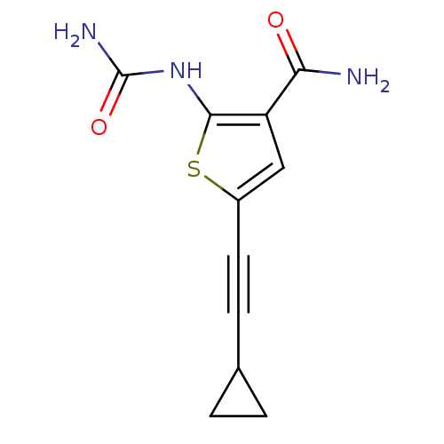 Chemical structure of BindingDB Monomer ID 26087