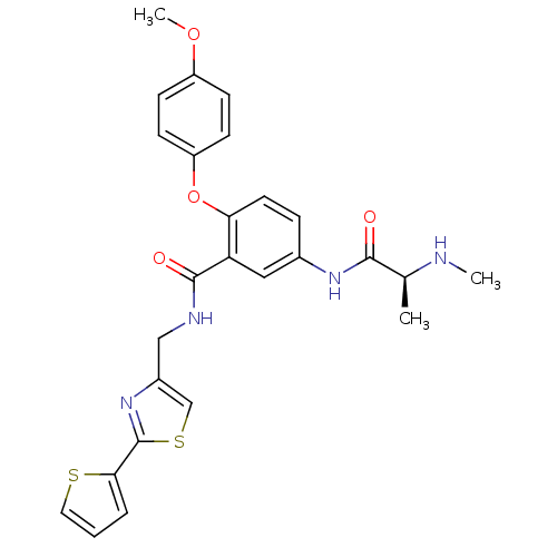 Chemical structure of BindingDB Monomer ID 26202