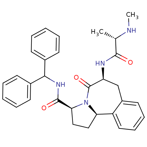 Chemical structure of BindingDB Monomer ID 26206