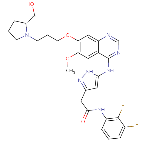 Chemical structure of BindingDB Monomer ID 26284