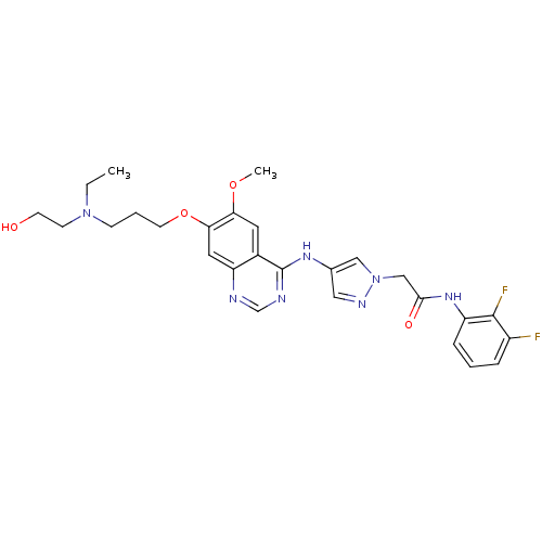 Chemical structure of BindingDB Monomer ID 26304