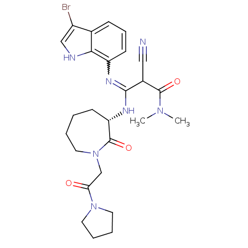 Chemical structure of BindingDB Monomer ID 26360