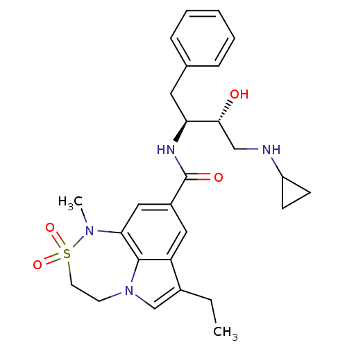 Chemical structure of BindingDB Monomer ID 26510