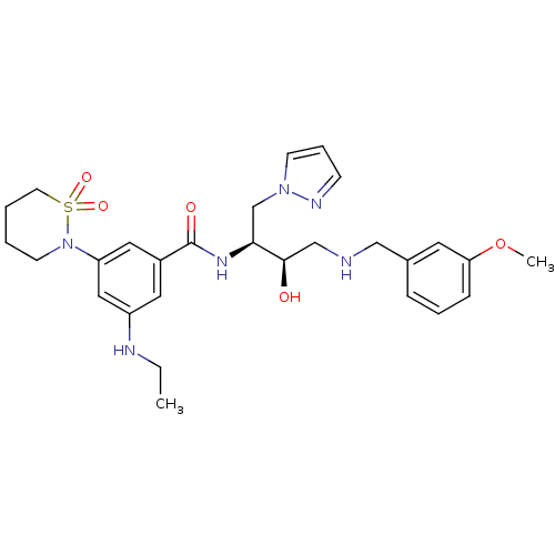 Chemical structure of BindingDB Monomer ID 26784