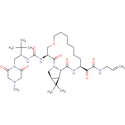Chemical structure of BindingDB Monomer ID 27062