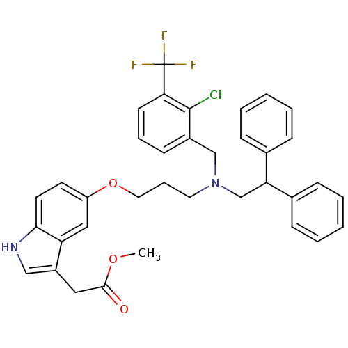Chemical structure of BindingDB Monomer ID 27169