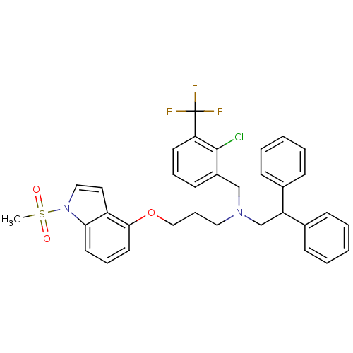 Chemical structure of BindingDB Monomer ID 27173