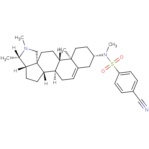 Chemical structure of BindingDB Monomer ID 27207