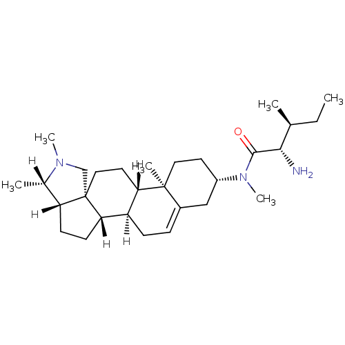 Chemical structure of BindingDB Monomer ID 27208