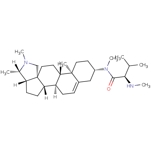 Chemical structure of BindingDB Monomer ID 27210