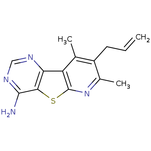 Chemical structure of BindingDB Monomer ID 27430