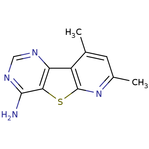 Chemical structure of BindingDB Monomer ID 27434