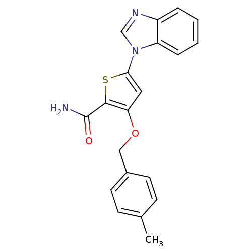 Chemical structure of BindingDB Monomer ID 27443