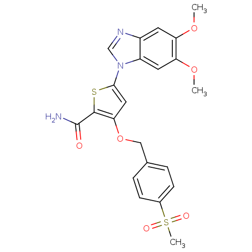 Chemical structure of BindingDB Monomer ID 27444
