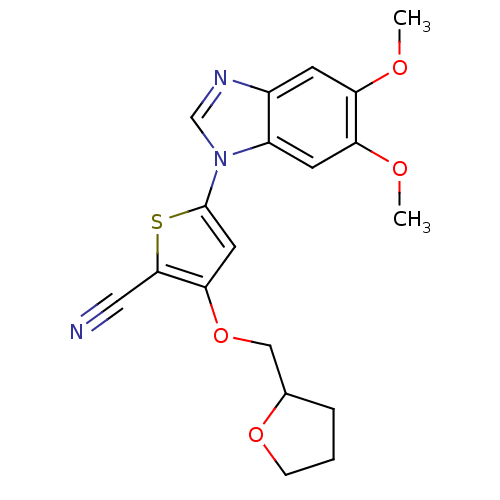 Chemical structure of BindingDB Monomer ID 27447
