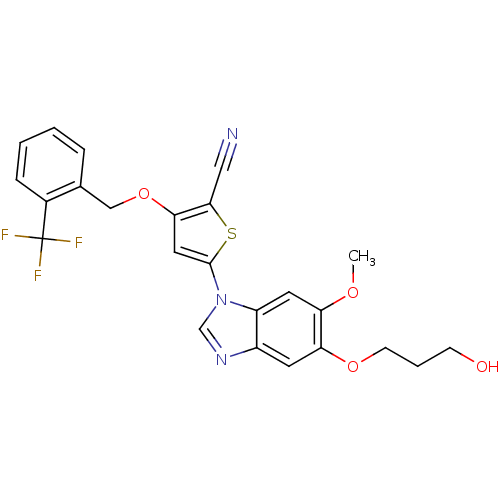 Chemical structure of BindingDB Monomer ID 27450