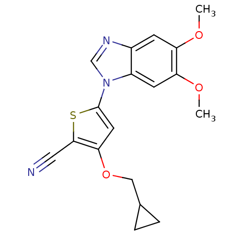 Chemical structure of BindingDB Monomer ID 27455