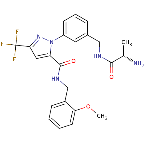 Chemical structure of BindingDB Monomer ID 27641